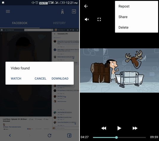 facebook video downloader app for android